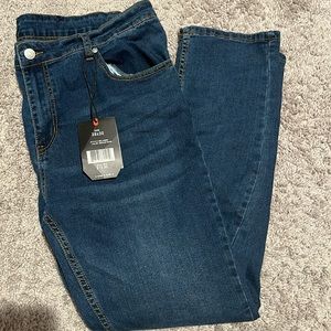 NWT Men’s Blu Rock Denim jeans 38x30